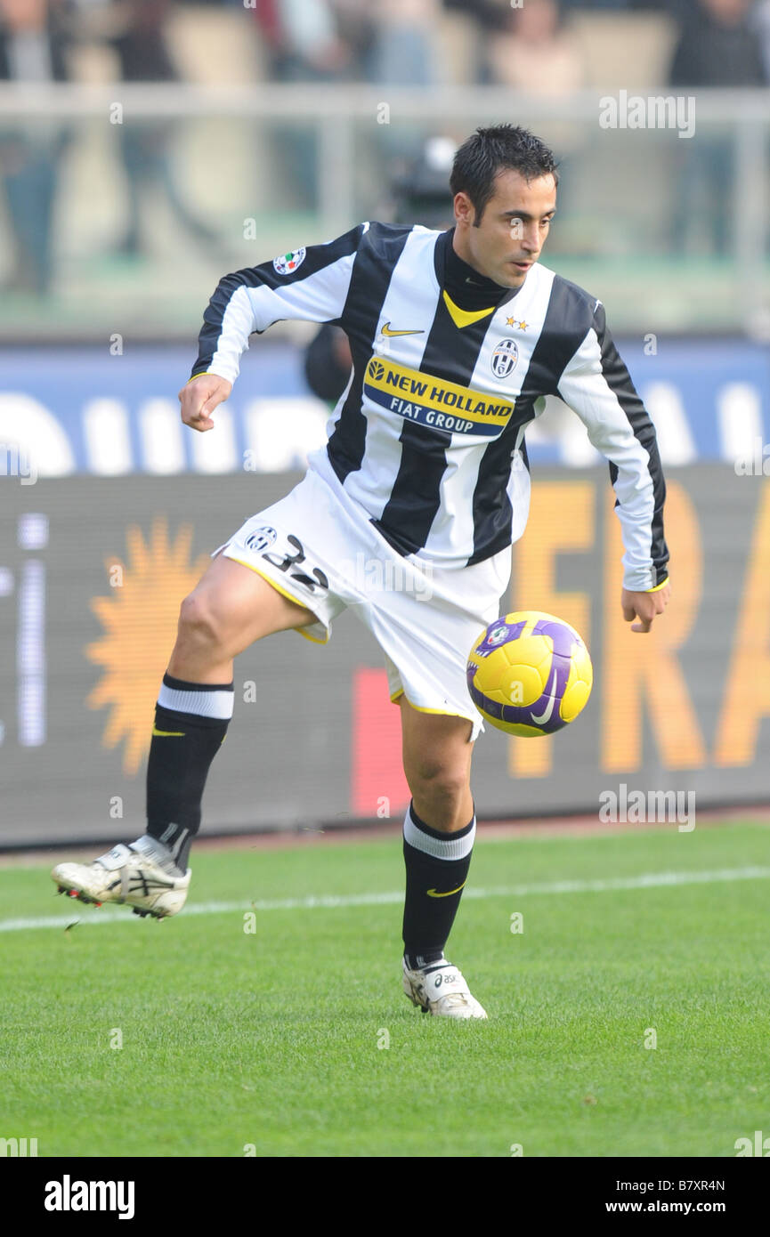 Marco Marchionni Juventus NOVEMBER 9 2008 Football Italian Serie A match between Chievo Verona and Juventus at the Marc Antonio Stock Photo