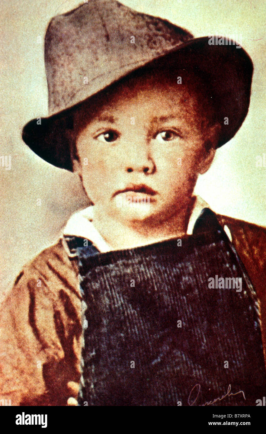 Elvis Presley Elvis Presley Elvis Presley enfant  Year: child - Stock Photo