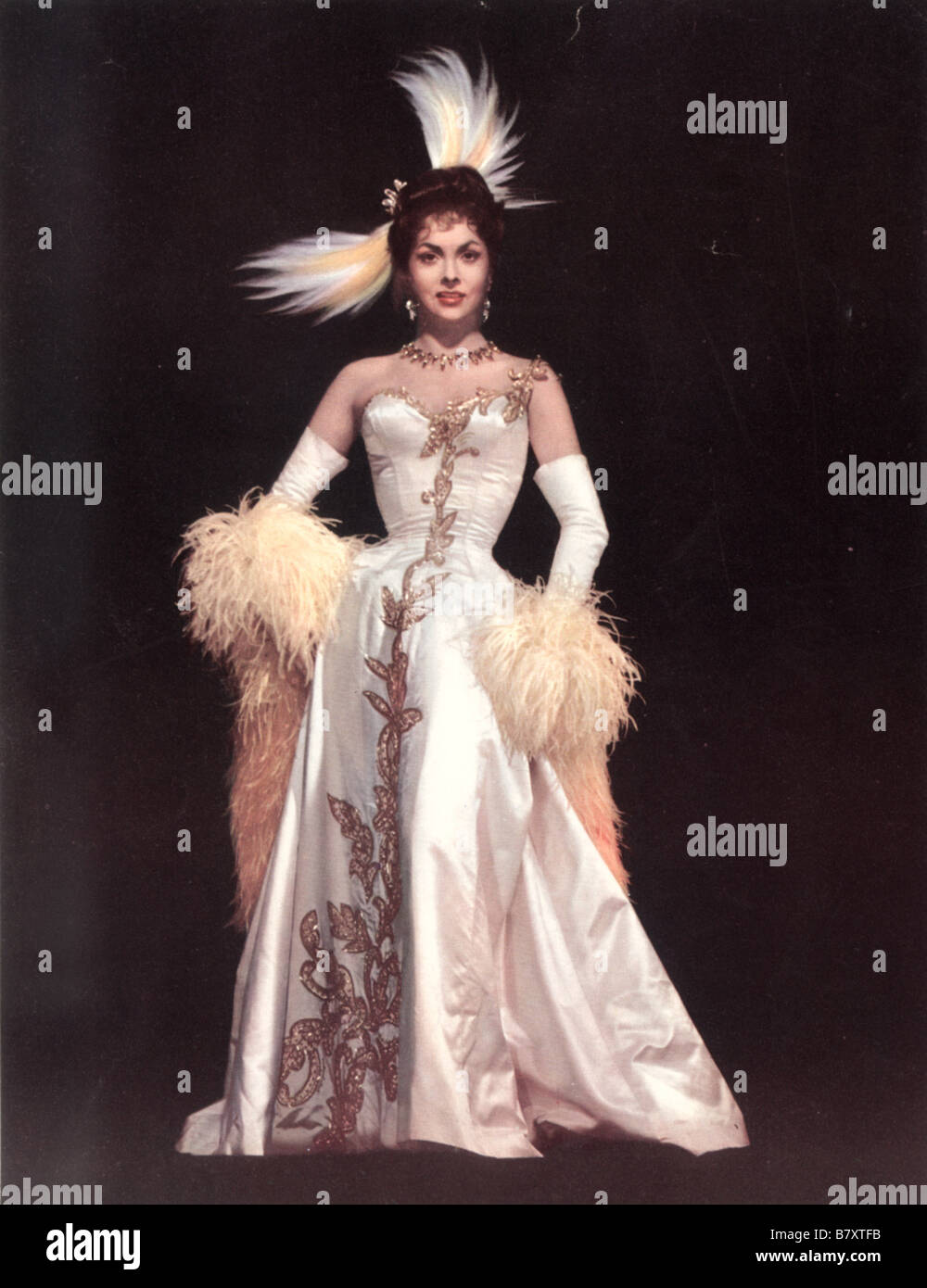La Donna più bella del mondo The World's Most Beautiful Woman Year: 1955 - Italy Gina Lollobrigida  Director: Robert Z. Leonard Stock Photo