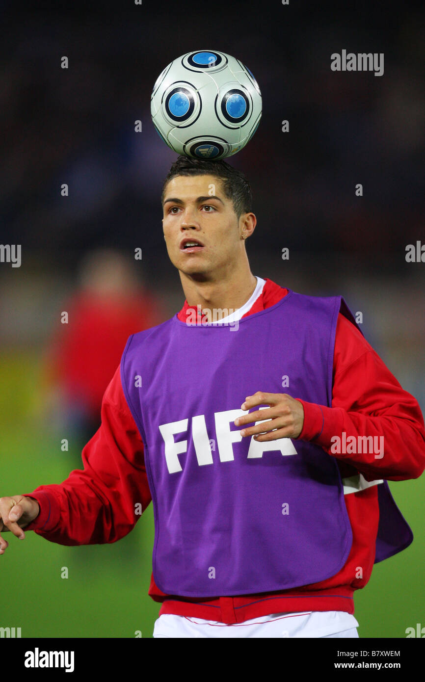 Cristiano Ronaldo Man U DECEMBER 18 2008 Football FIFA Club World Cup ...