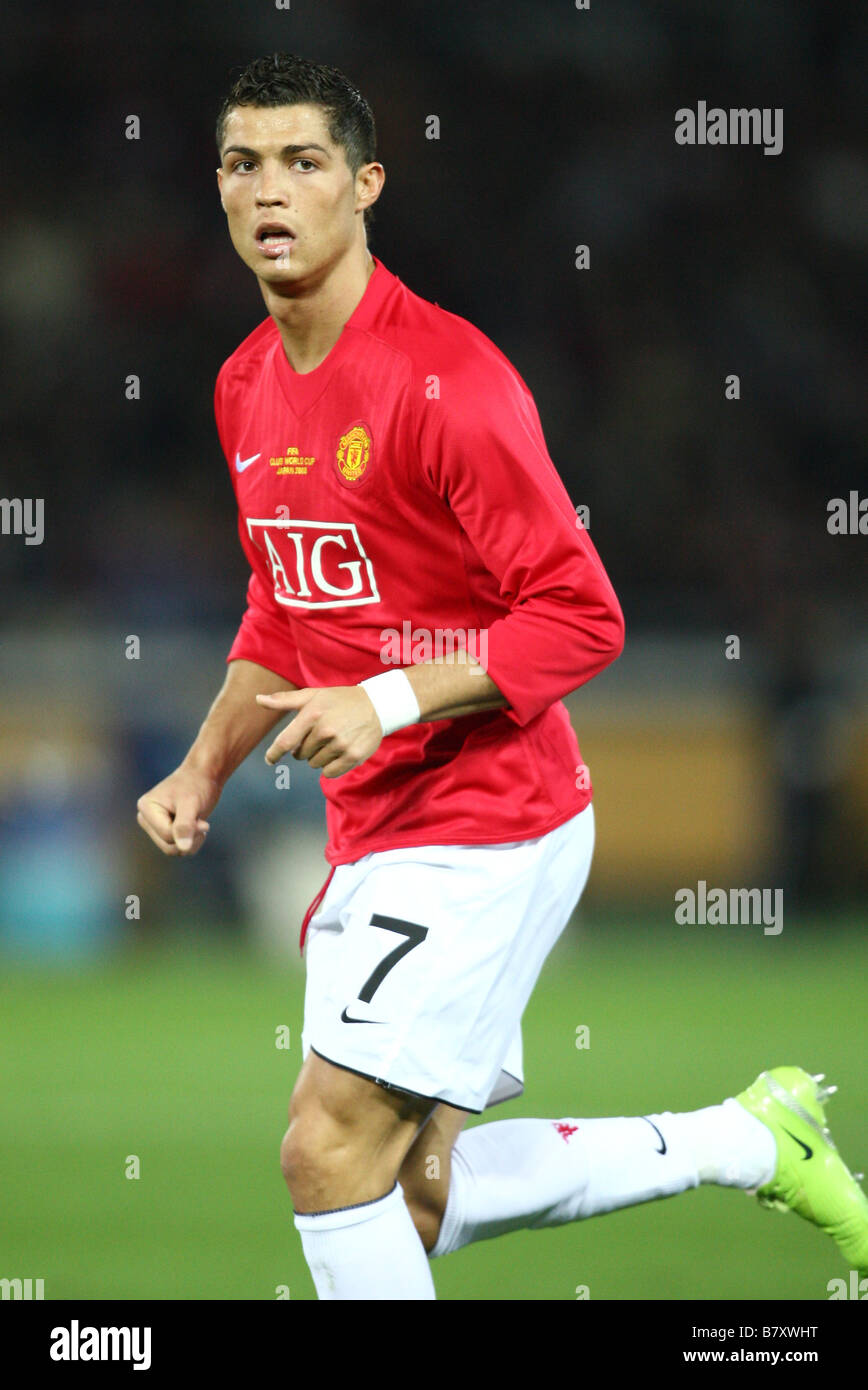 Cristiano Ronaldo Man U DECEMBER 18 2008 Football FIFA Club World Cup Japan 2008 between Gamba Osaka 3 5 Manchester United at International Stadium Yokohama Kanagawa Japan Photo by YUTAKA AFLO SPORT 1040 Stock Photo