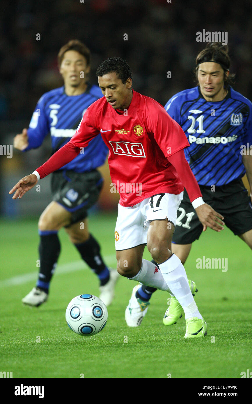 Nani Man U DECEMBER 18 2008 Football FIFA Club World Cup Japan 2008 between Gamba Osaka 3 5 Manchester United at International Stadium Yokohama Kanagawa Japan Photo by YUTAKA AFLO SPORT 1040 Stock Photo