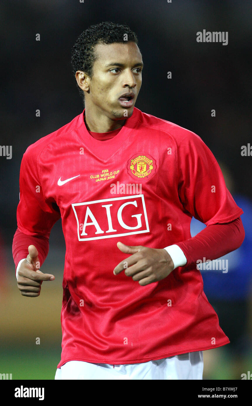 Nani Man U DECEMBER 18 2008 Football FIFA Club World Cup Japan 2008 between Gamba Osaka 3 5 Manchester United at International Stadium Yokohama Kanagawa Japan Photo by YUTAKA AFLO SPORT 1040 Stock Photo