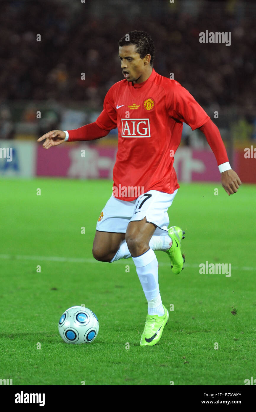 Nani Man U DECEMBER 18 2008 Football FIFA Club World Cup Japan 2008 match between Gamba Osaka 3 5 Manchester United at International Stadium Yokohama Kanagawa Japan Photo by Enrico Calderoni AFLO SPORT 0391 NO ITALY Stock Photo