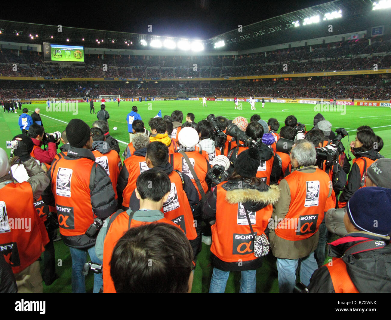 Photographers DECEMBER 18 2008 Football FIFA Club World Cup Japan 2008