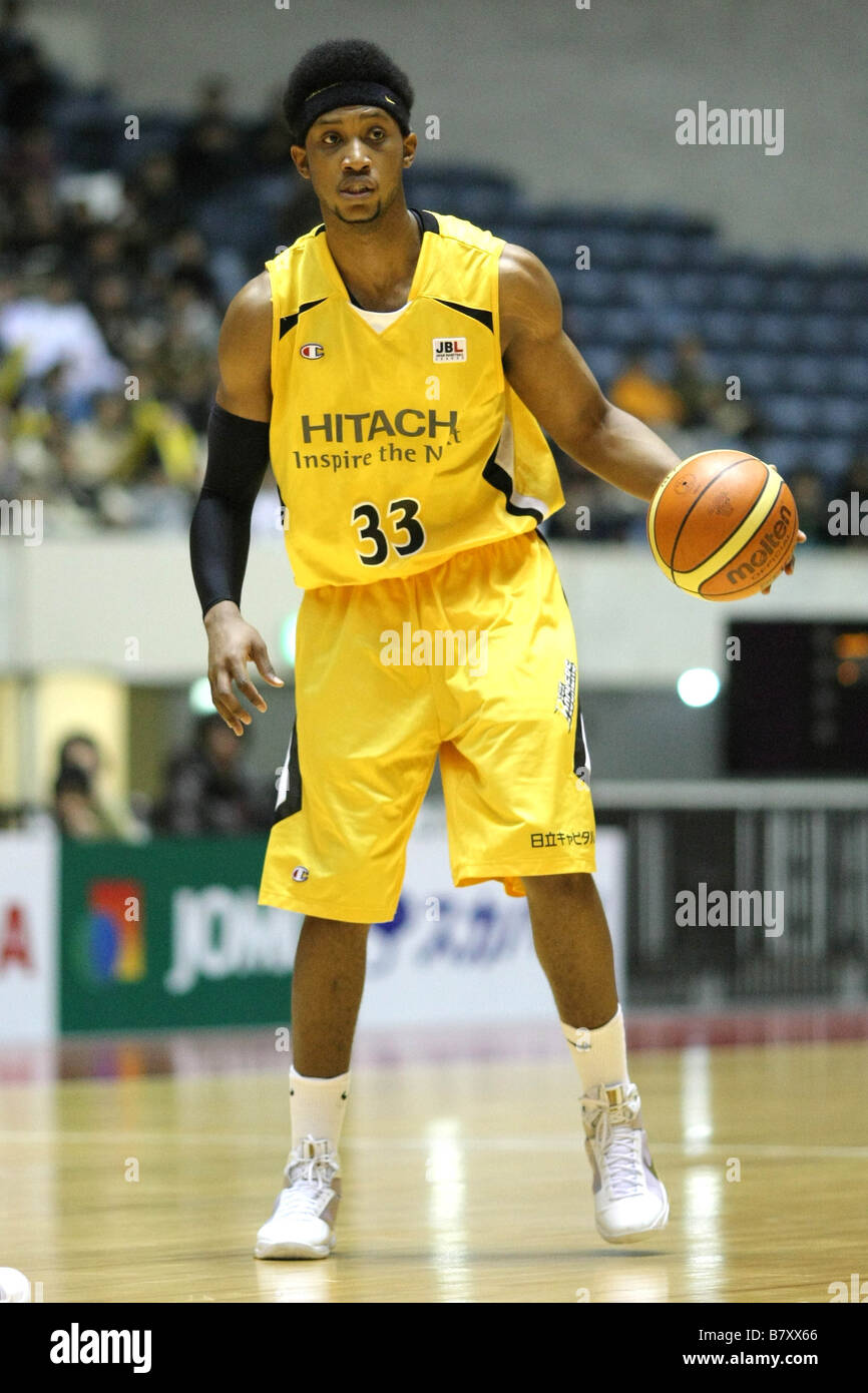 Rice Lamar Sunrockers JANUARY 12 2009 Basketball 84th EMPERORS CUP 75th EMPRESS CUP ALL JAPAN BASKETBALL CHAMPIONSHIP 2009 Mens Stock Photo