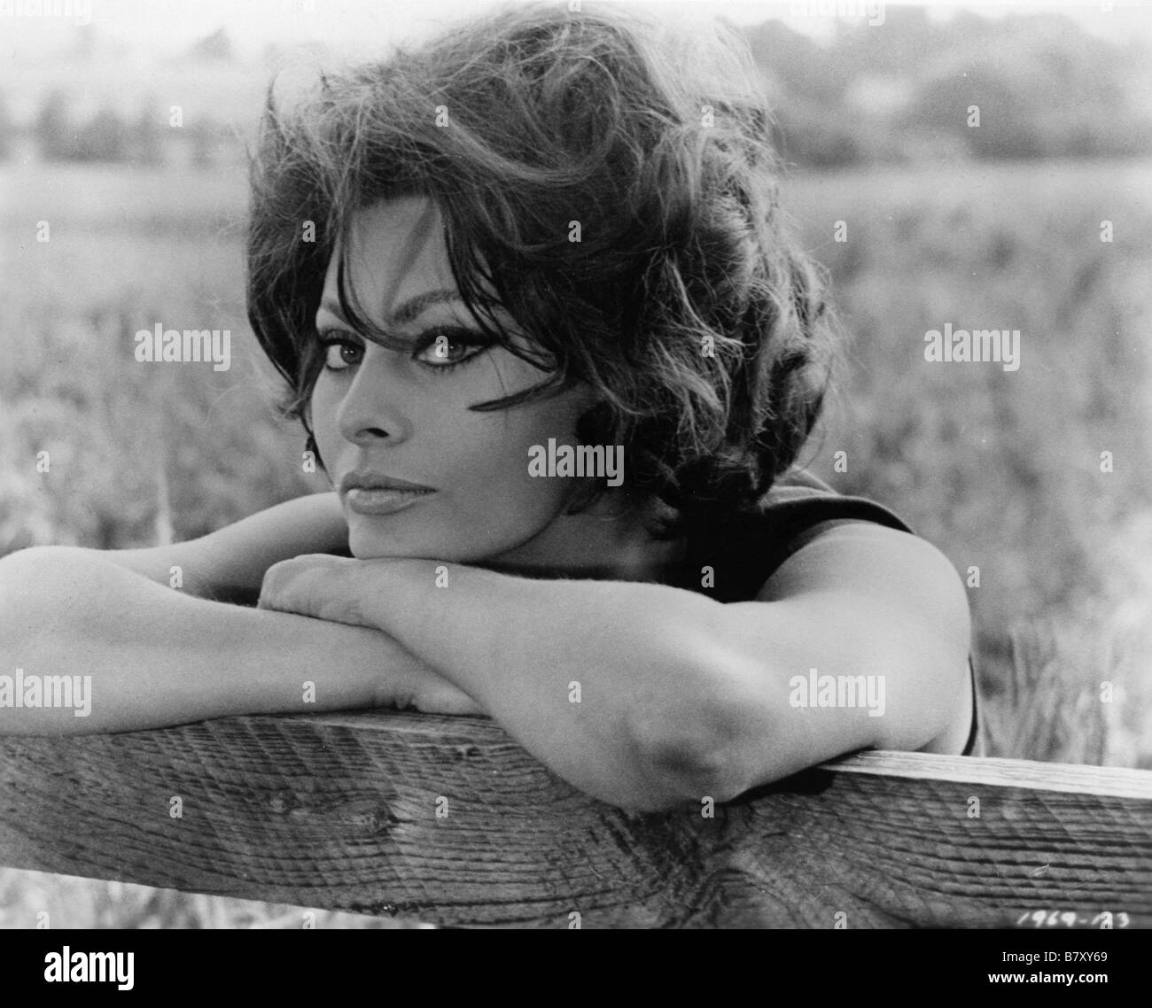 Schwarz Weiss Sophia Loren Jung