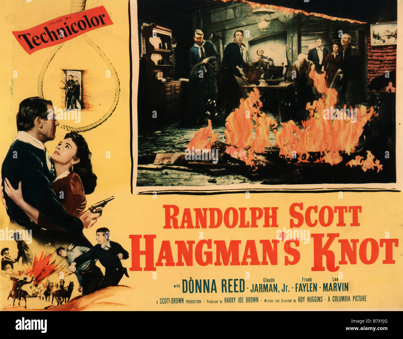 Le relais de l'or maudit Hangman's Knot  Year: 1952 USA Randolph Scott , Donna Reed  Director: Roy Huggins Stock Photo