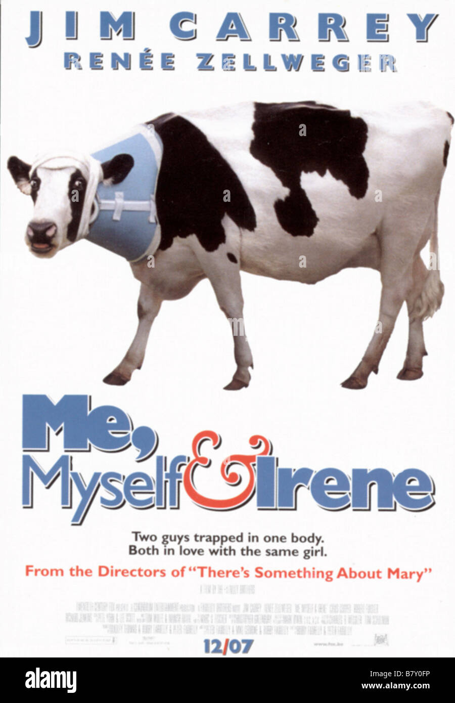 Me, Myself and Irene  Year: 2000  USA affiche, poster  Director: Bobby Farrelly Peter Farrelly Stock Photo