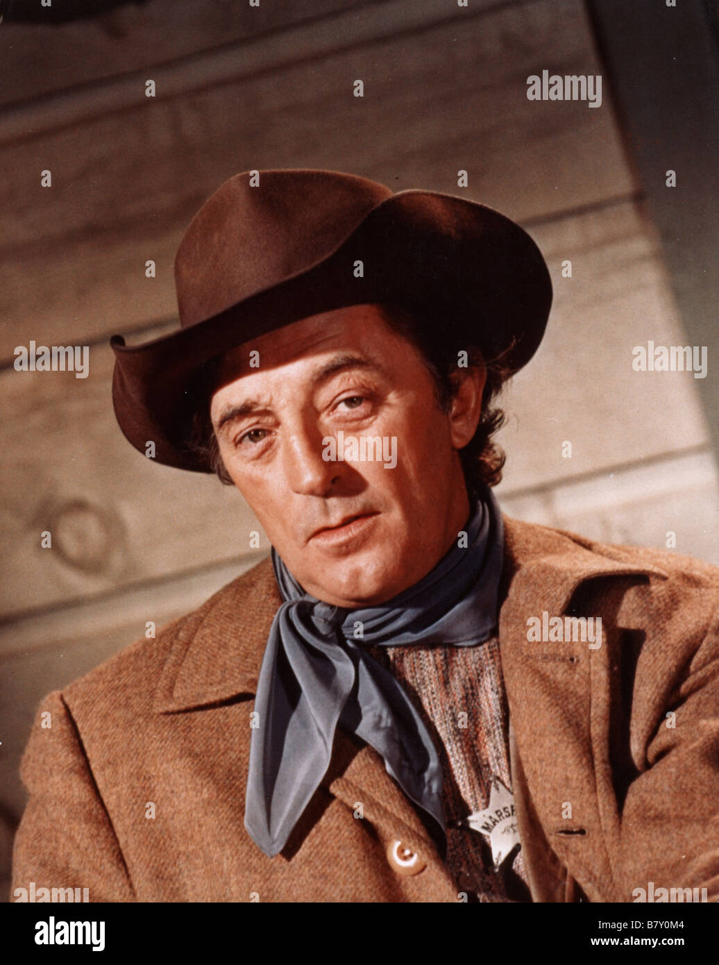 Un homme fait la loi Good Guys and the Bad Guys, The  Year: 1969 USA Robert Mitchum  Director: Burt Kennedy Stock Photo