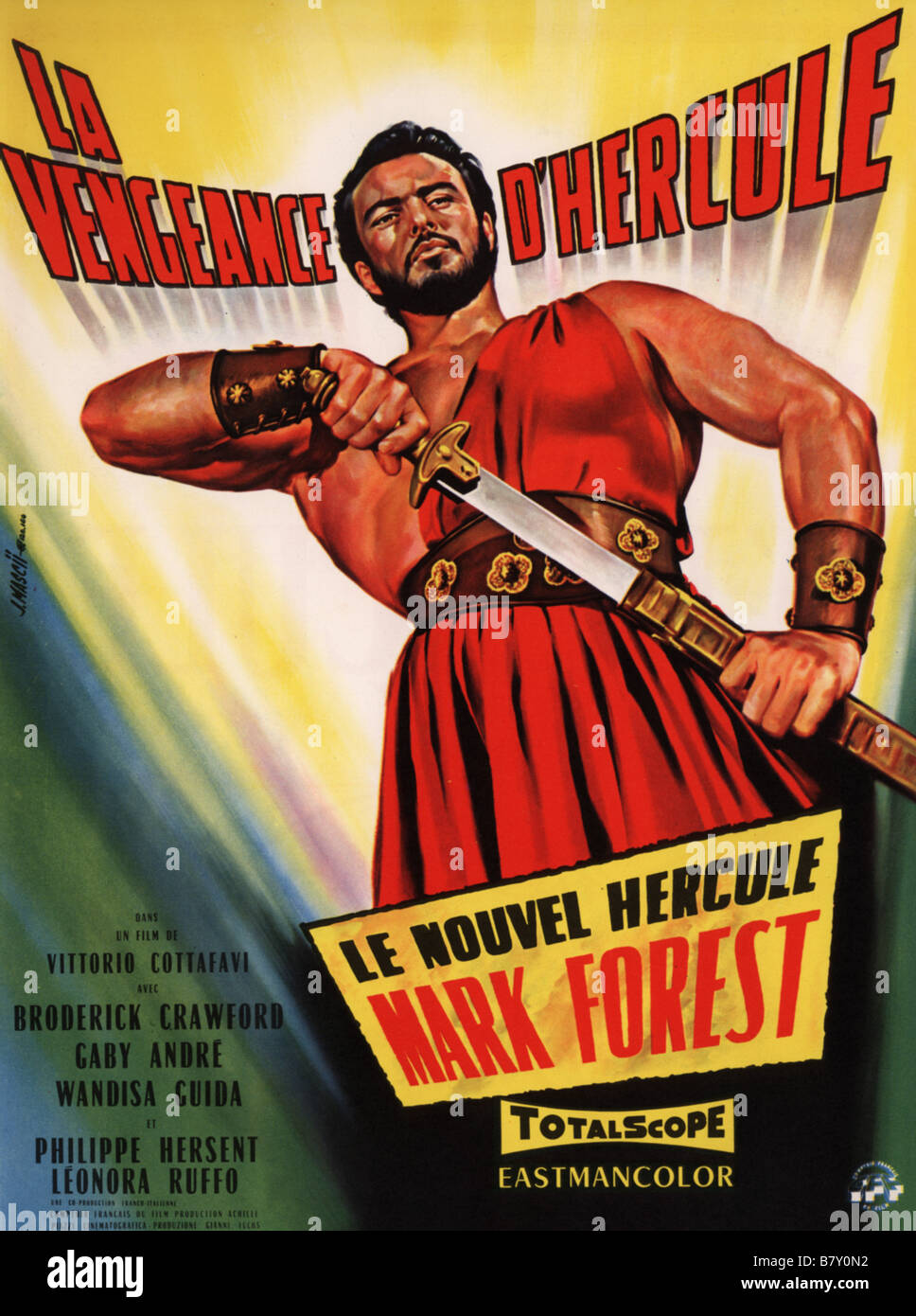 Vengeance d'Hercule, La Vendetta di Ercole, La  Year: 1960 - Italy Affiche , Poster  Director: Bernard L. Kowalski Stock Photo