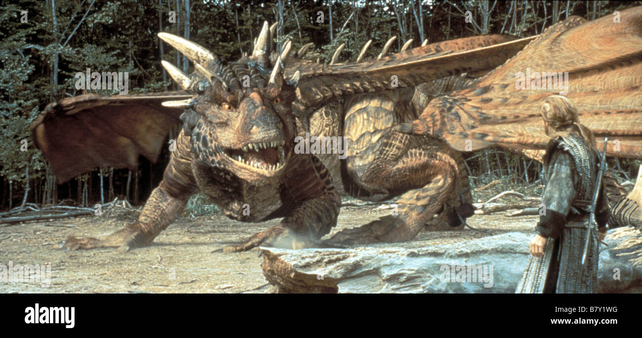 Dragonheart  Year: 1996 USA Dennis Quaid  Director: Rob Cohen Stock Photo