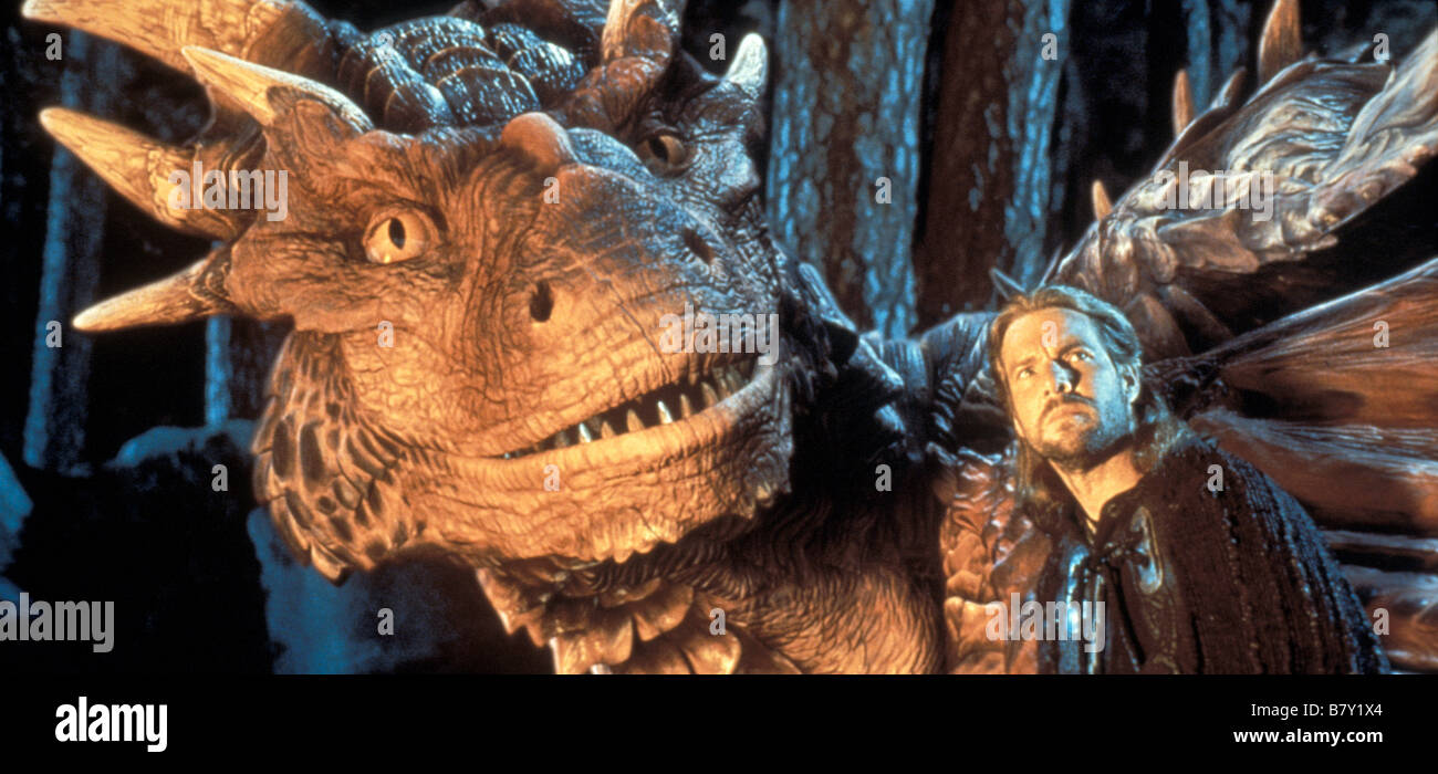 Dragonheart  Year: 1996 USA Dennis Quaid  Director: Rob Cohen Stock Photo