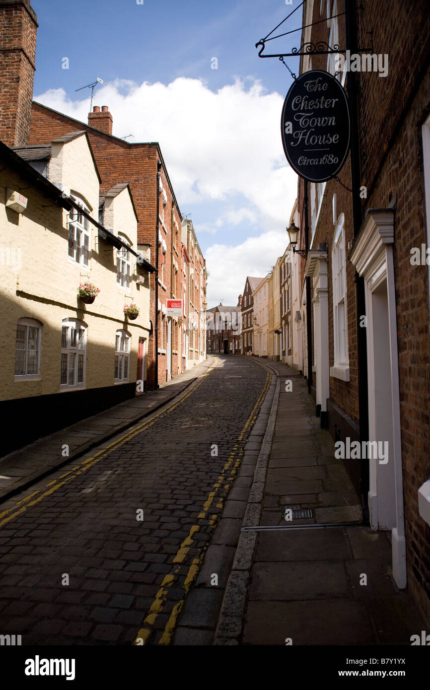 houses in the centre of Chester, England Stock Photo Alamy