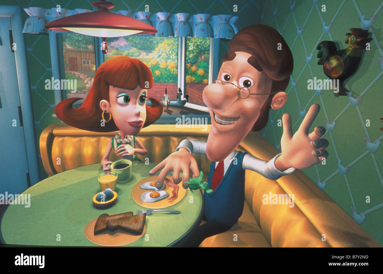 Jimmy Neutron: Boy Genius  Year: 2001 USA Director: John A. Davis Animation Stock Photo