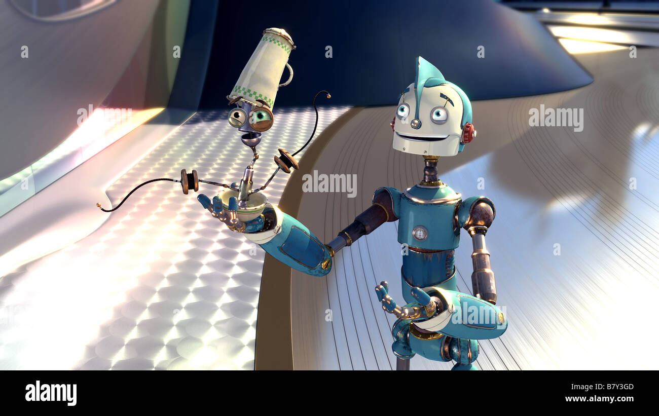 Robots Year: 2005 USA Director: Chris Wedge, Carlos Saldanha Animation Stock Photo