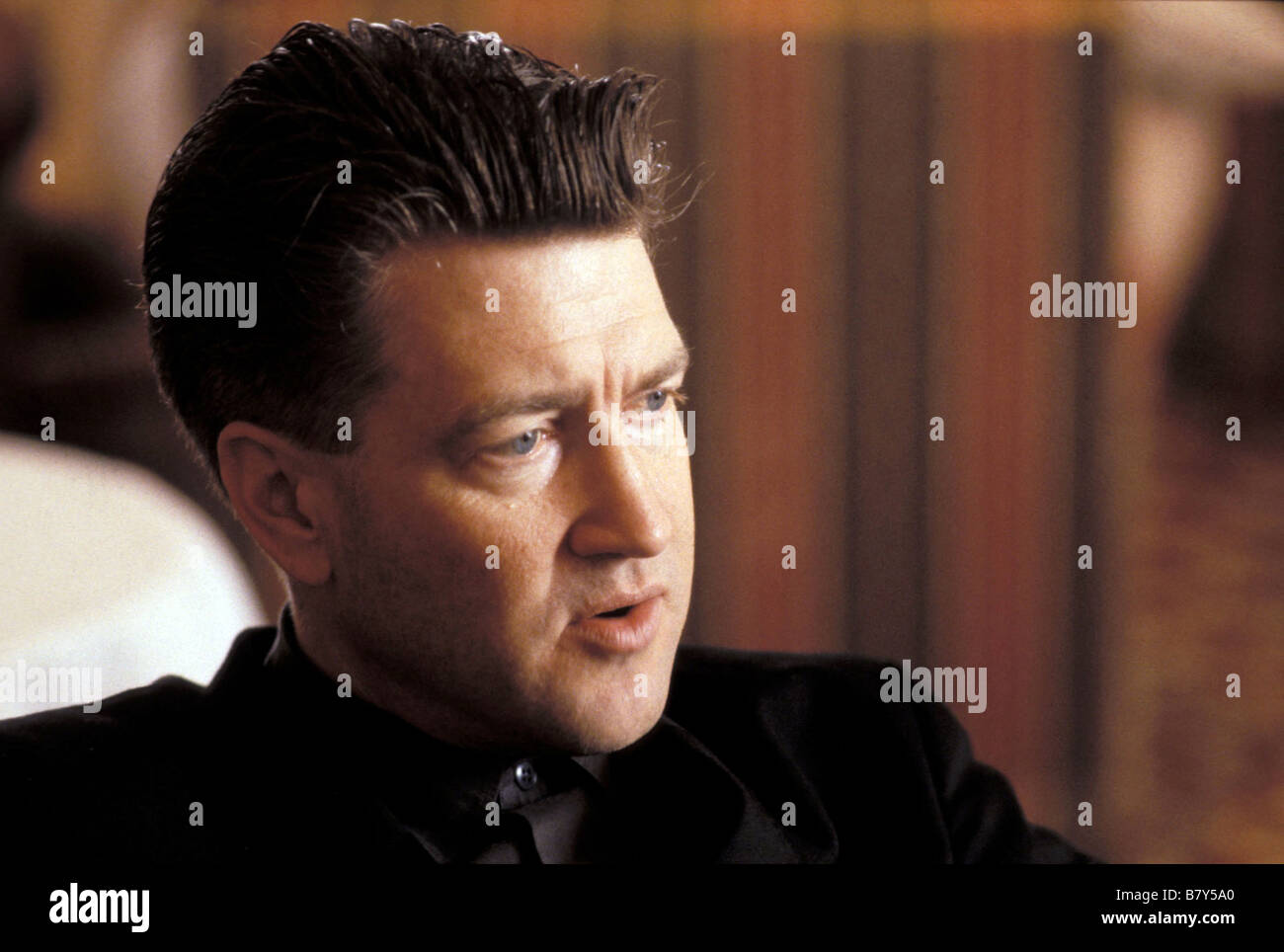 David Lynch Festival de Cannes 1990 Stock Photo Alamy
