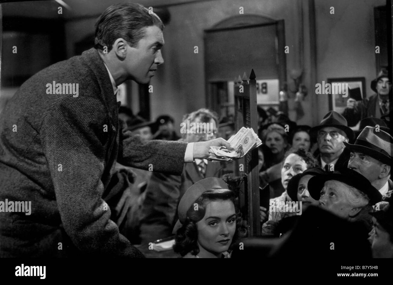 It's a Wonderful Life  Year: 1946 USA James Stewart , Donna Reed  Director: Frank Capra Stock Photo