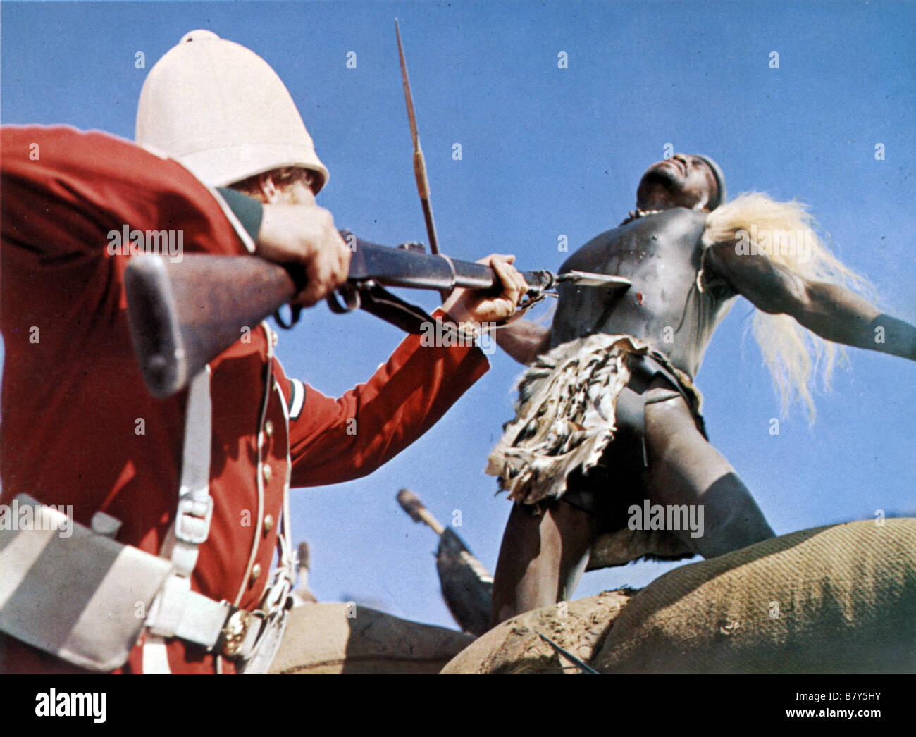 zoulou Zulu  Year: 1964 - UK Director: Cy Endfield Stock Photo