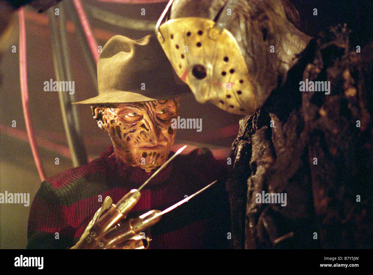 Freddy Vs. Jason  Year: 2003 USA Director: Ronny Yu  Ken Kirzinger , Robert Englund Stock Photo