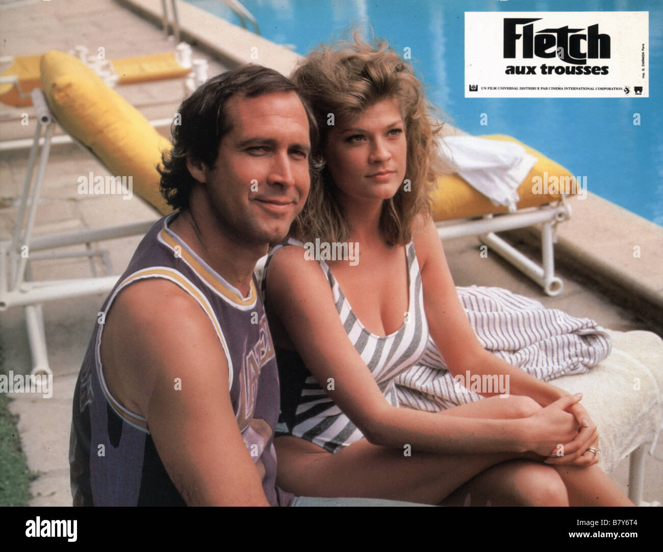 Fletch  Year: 1985 USA Chevy Chase , Dana Wheeler-Nicholson  Director: Michael Ritchie Stock Photo
