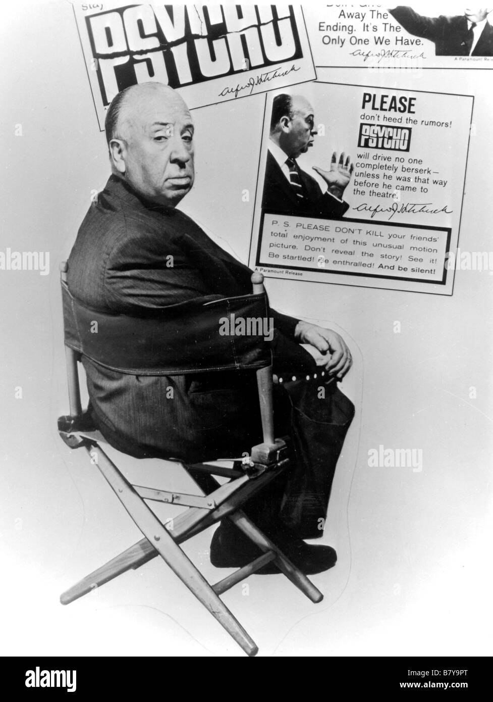 Alfred hitchcock psycho Black and White Stock Photos & Images - Alamy
