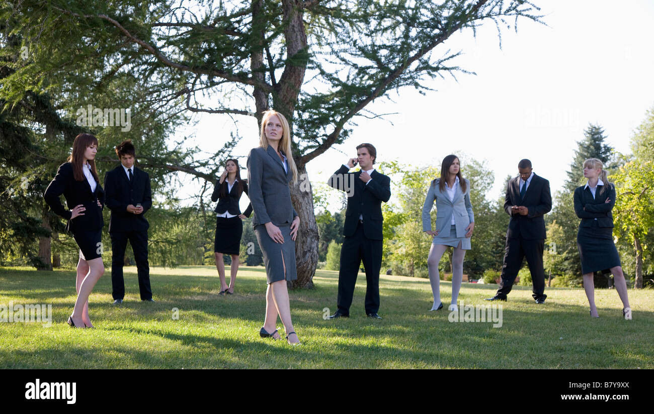 Posed Group People Suits High Resolution Stock Photography and Images ...