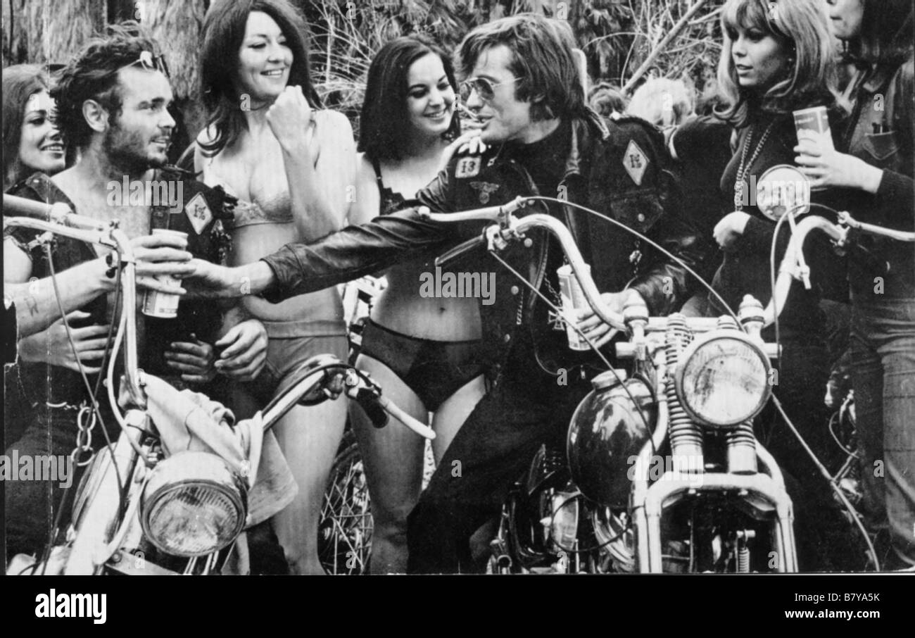 anges sauvages, les The Wild Angels  Year: 1966 USA Peter Fonda , Nancy Sinatra  Director: Roger Corman Stock Photo