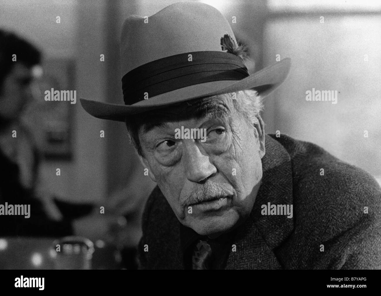 John Huston John Huston John Huston acteur actor du film 'Angela'  Year: 1978 - Canada / USA / Italy Stock Photo