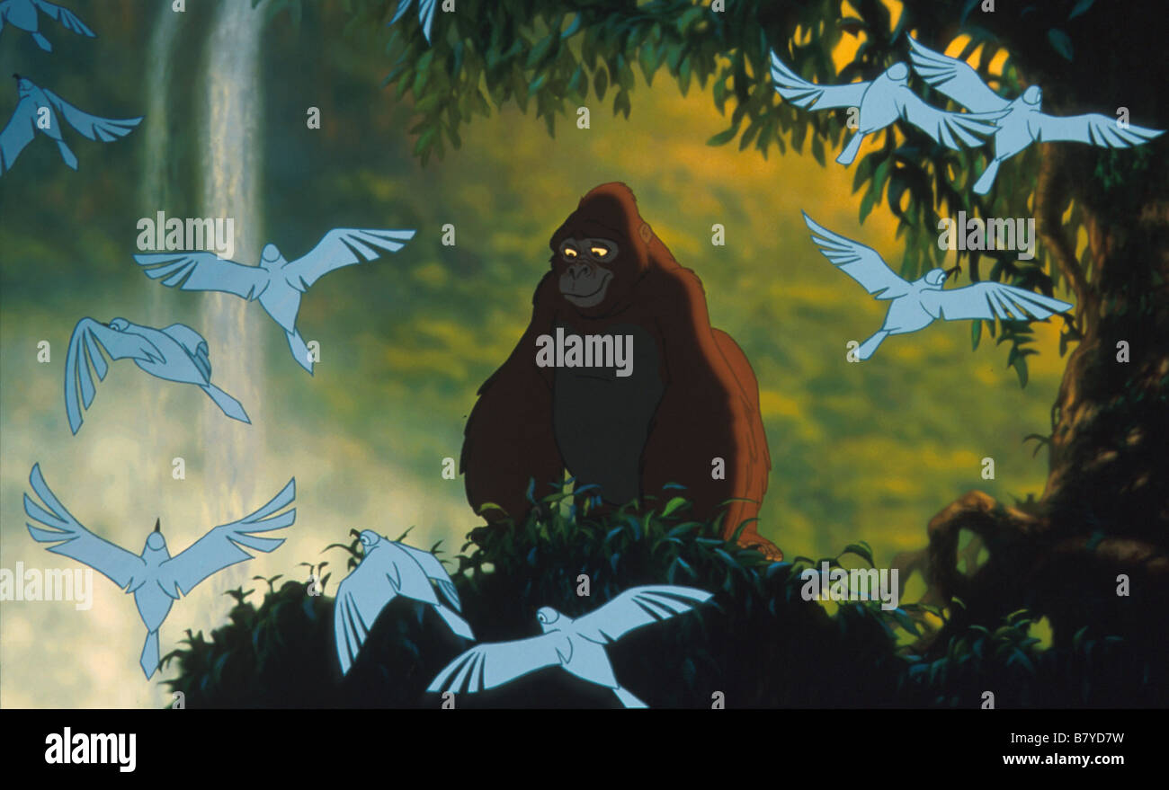 Tarzan  Year: 1999 USA Director: Chris Buck Kevin Lima Animation Stock Photo