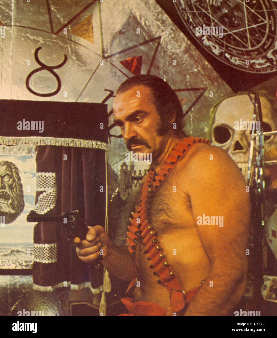 Zardoz  Year: 1974 - UK / Ireland Sean Connery  Director: John Boorman Stock Photo