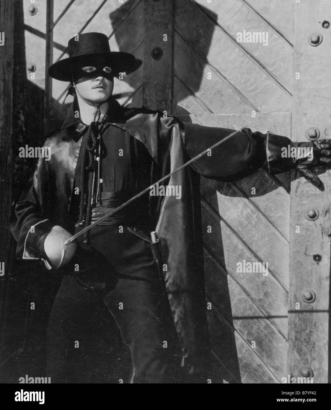 Zorro, contre l'aigle noir Zorro, the Avenger  Year: 1960 USA Guy Williams  Director: Charles Barton Stock Photo