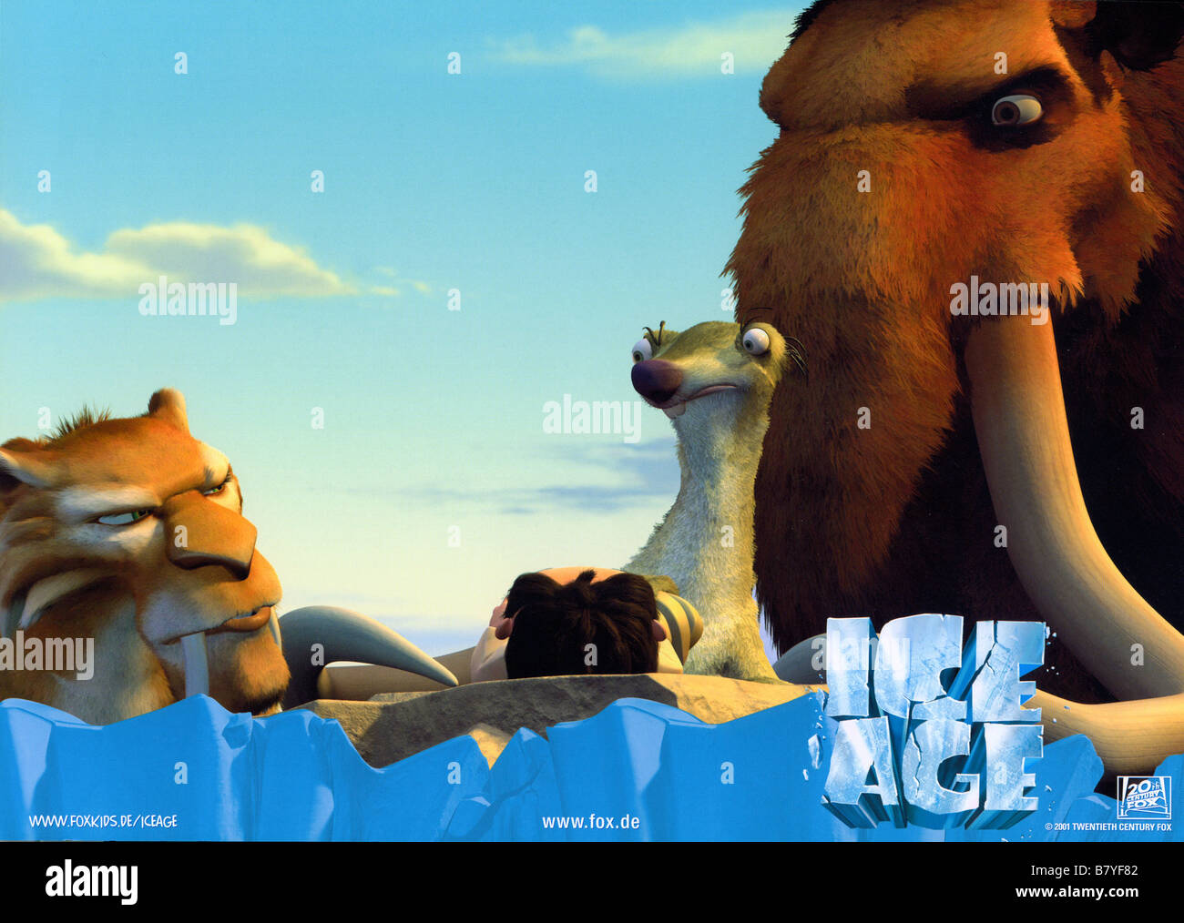 Ice Age  Year: 2002 USA Director: Chris Wedge Carlos Saldanha  Animation Stock Photo