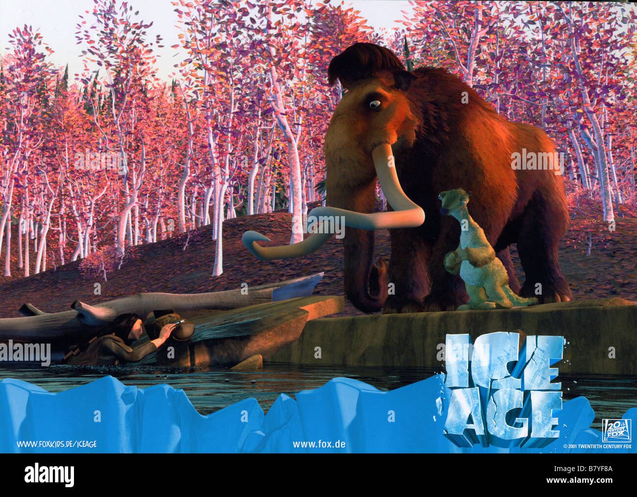 Ice Age  Year: 2002 USA Director: Chris Wedge Carlos Saldanha  Animation Stock Photo