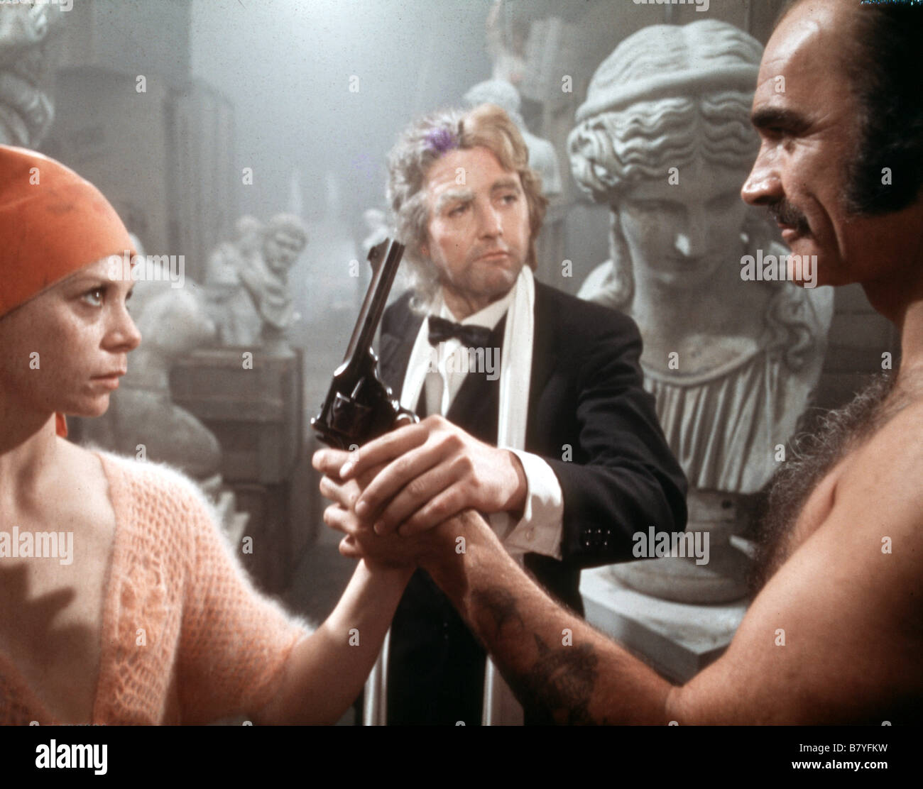 Zardoz  Year: 1974 - uk Sean Connery , Sara Kestelman , John Alderton  Director: John Boorman Stock Photo