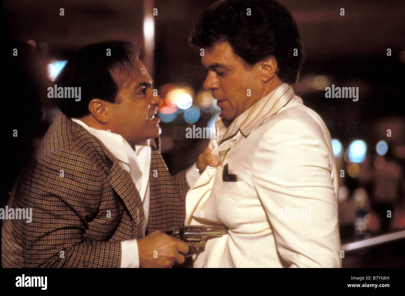 Wise Guys Year: 1986 USA Danny DeVito, Joe Piscopo  Director: Brian De Palma Stock Photo