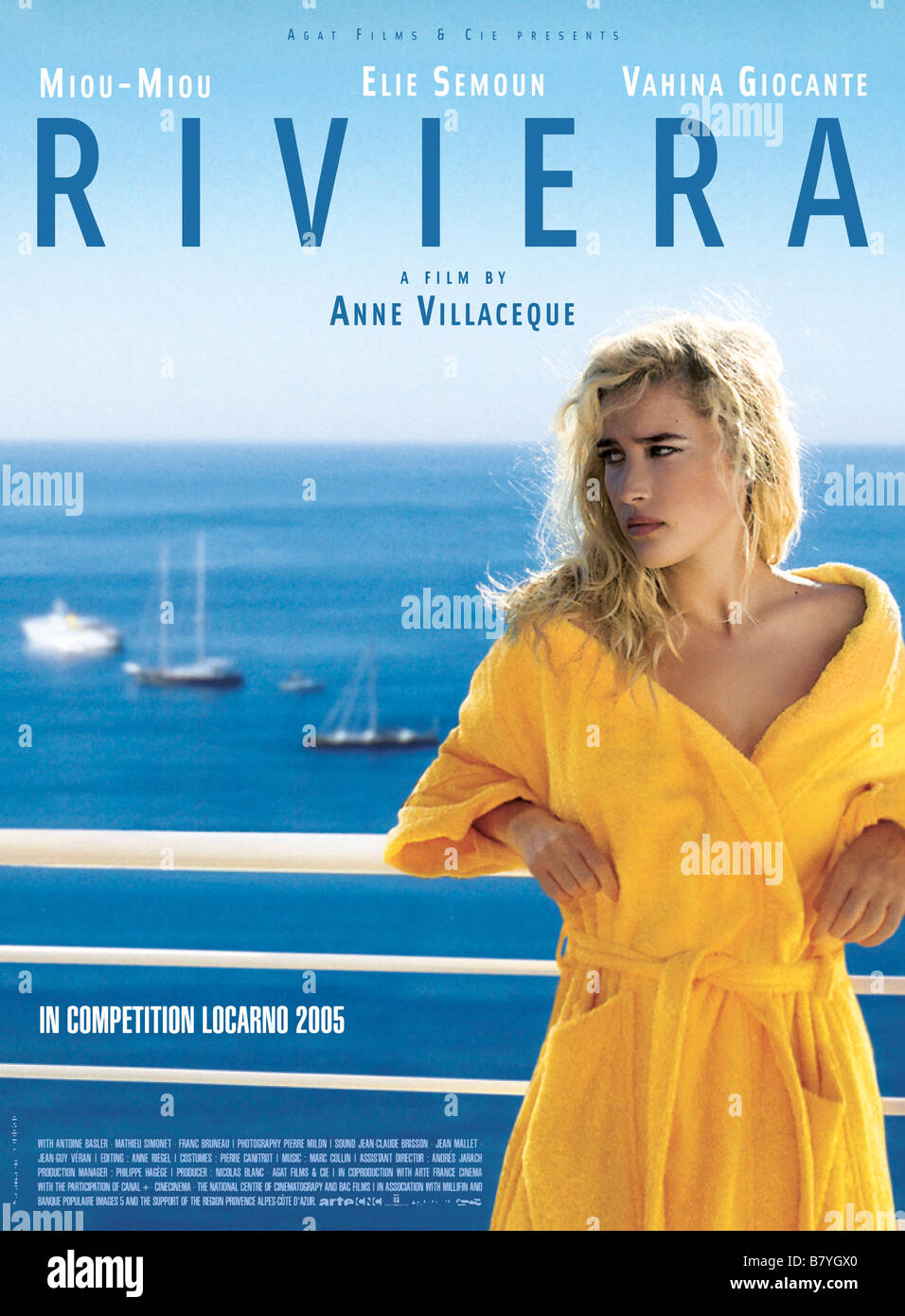 Rivièra Year: 2005 - France Vahina Giocante  Director Anne Villacèque Movie poster (Fr) Stock Photo
