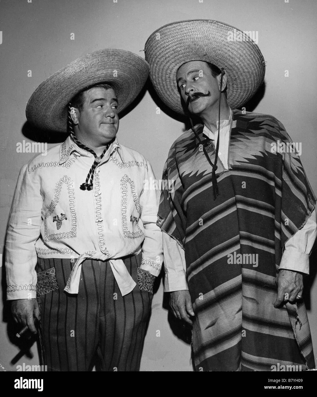 Abbott et Costello Abbott and Costello Abbott and Costello Stock Photo