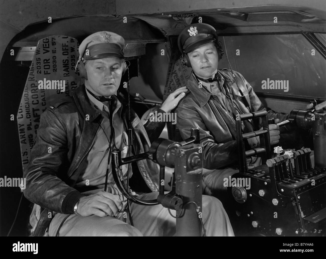 Pilot cinema Black and White Stock Photos & Images Alamy