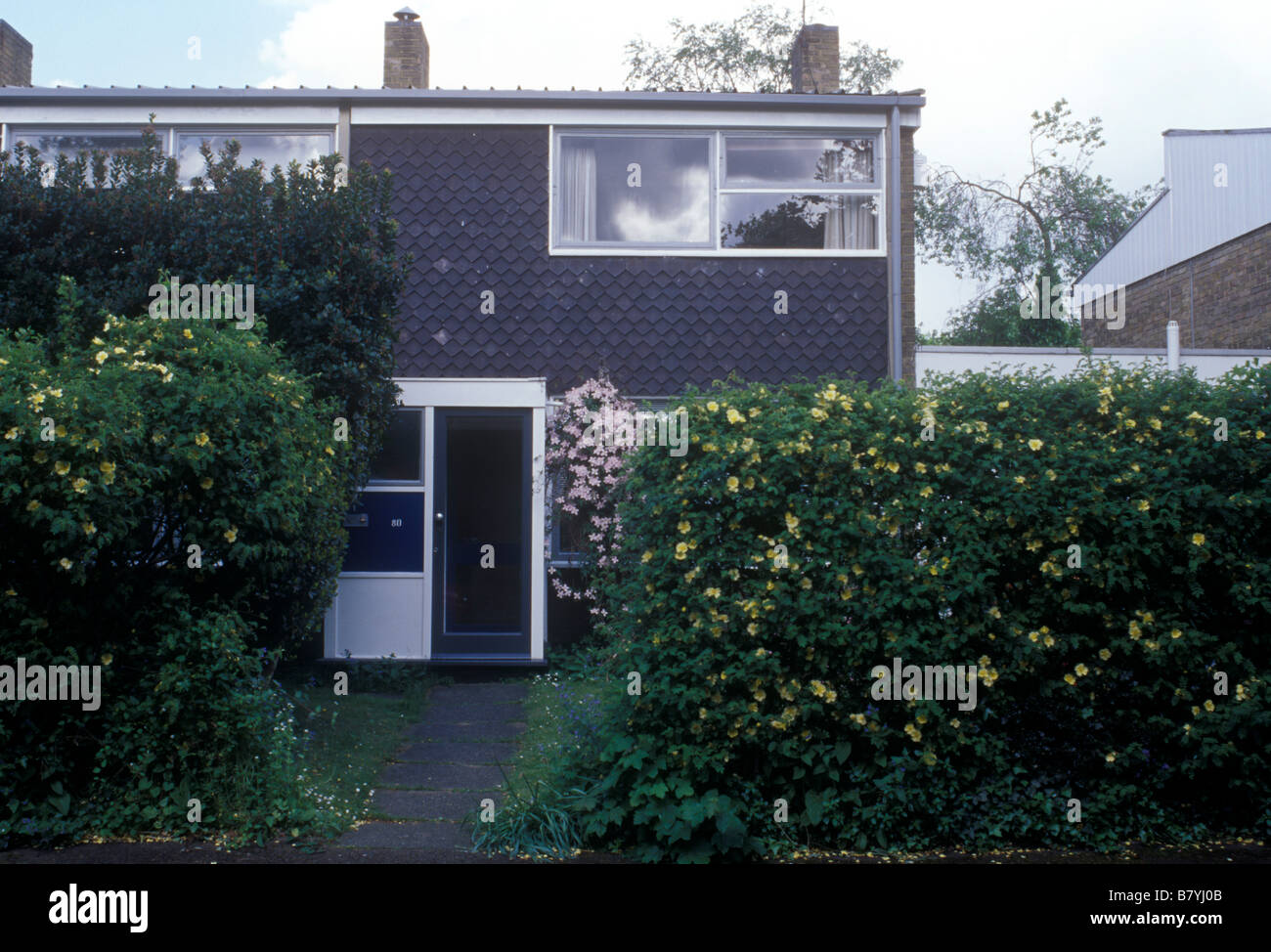 Span Developments estate Blackheath terrace housing simple tile hanging