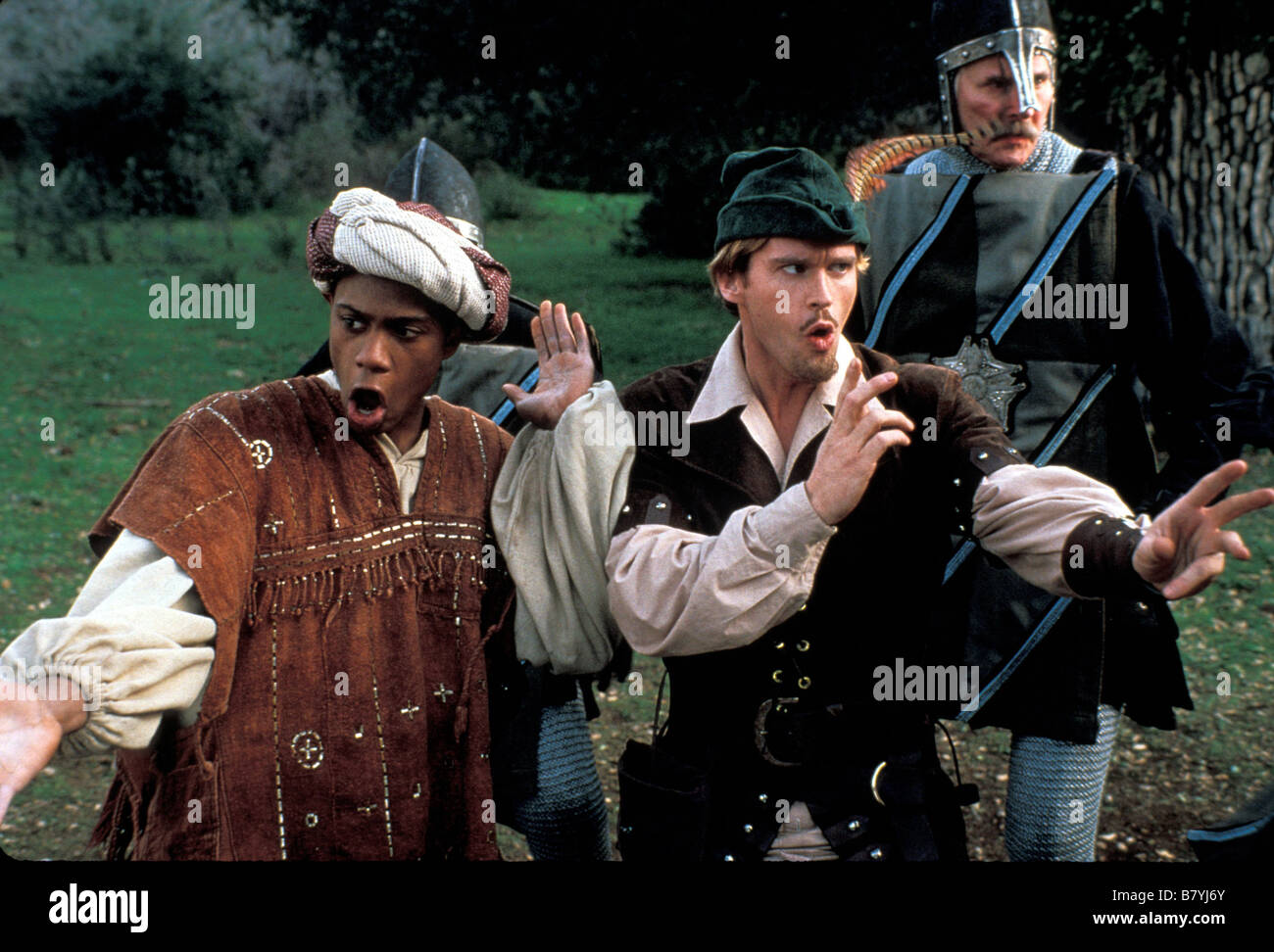 Robin Hood: Men in Tights  Year: 1993 USA Cary Elwes , David Chappelle  Director: Mel Brooks Stock Photo