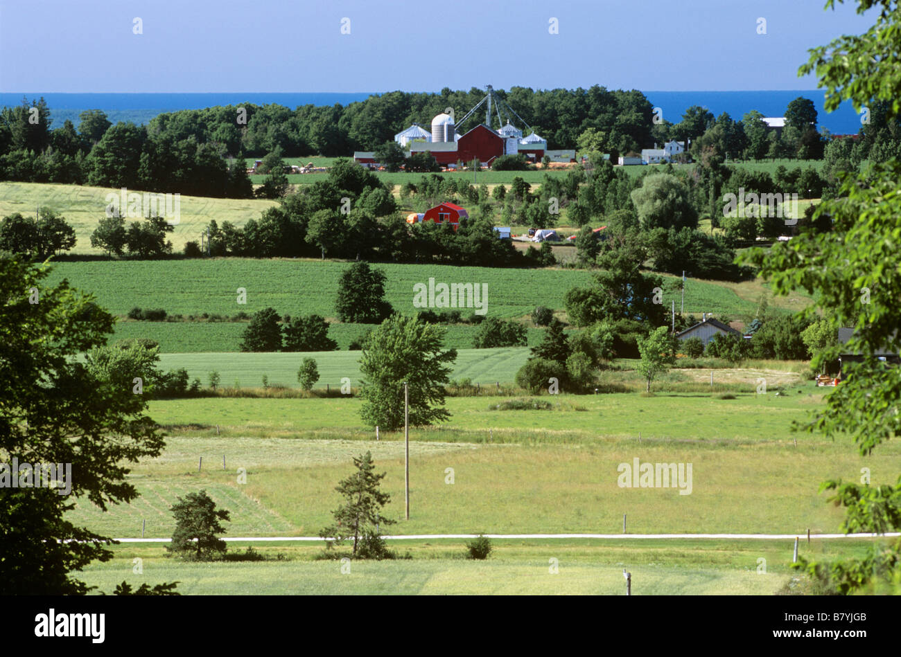 North America Canada Ontario near Meaford Stock Photo