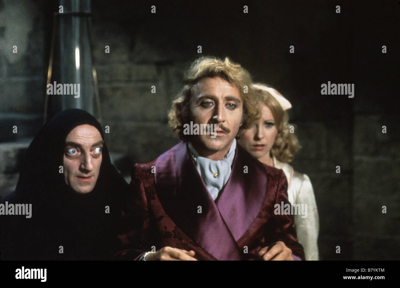 Young Frankenstein Year: 1974 USA Gene Wilder, Marty Feldman, Teri Garr  Director: Mel Brooks Stock Photo