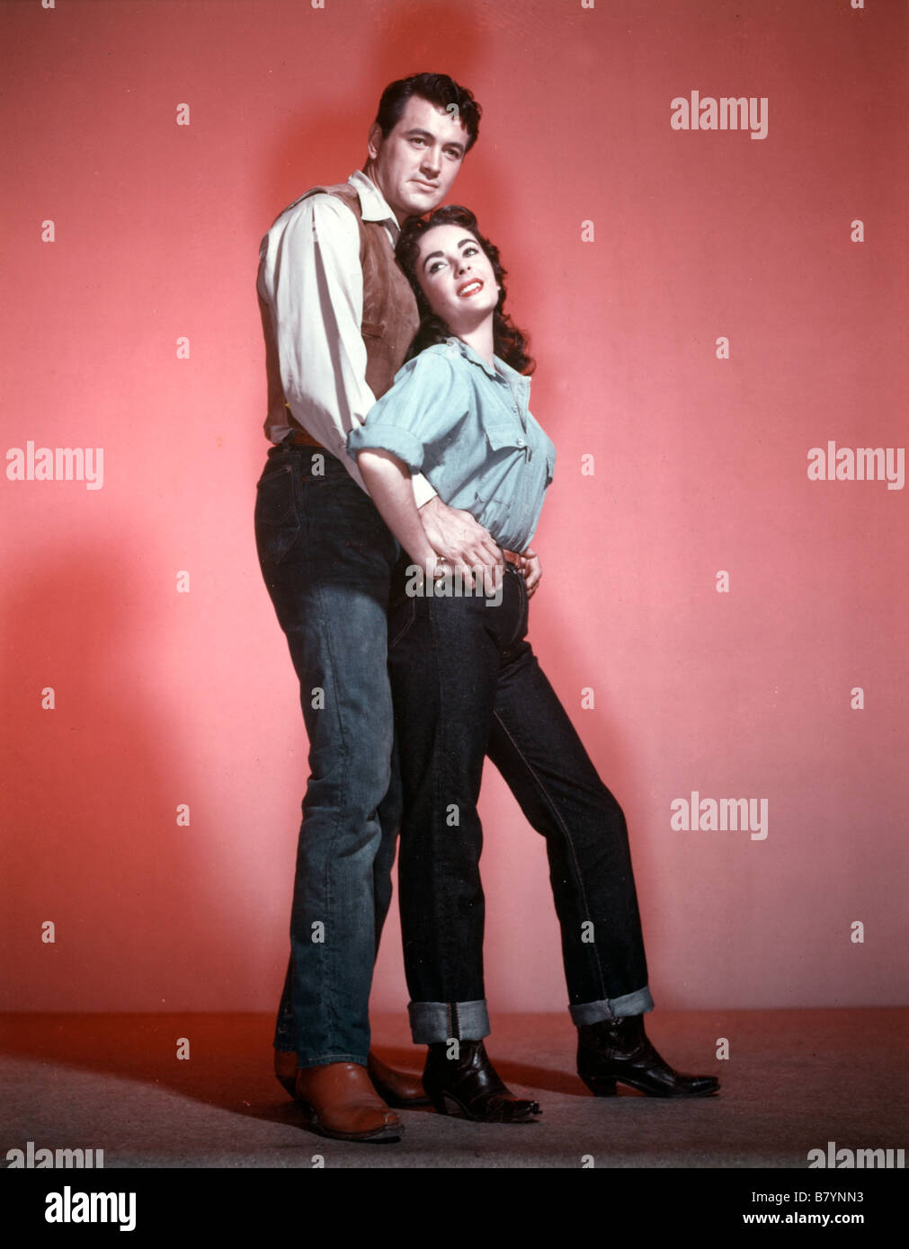 Giant  Year: 1956 USA Elizabeth Taylor  Year: Liz Taylor, Rock Hudson  Director: George Stevens Stock Photo