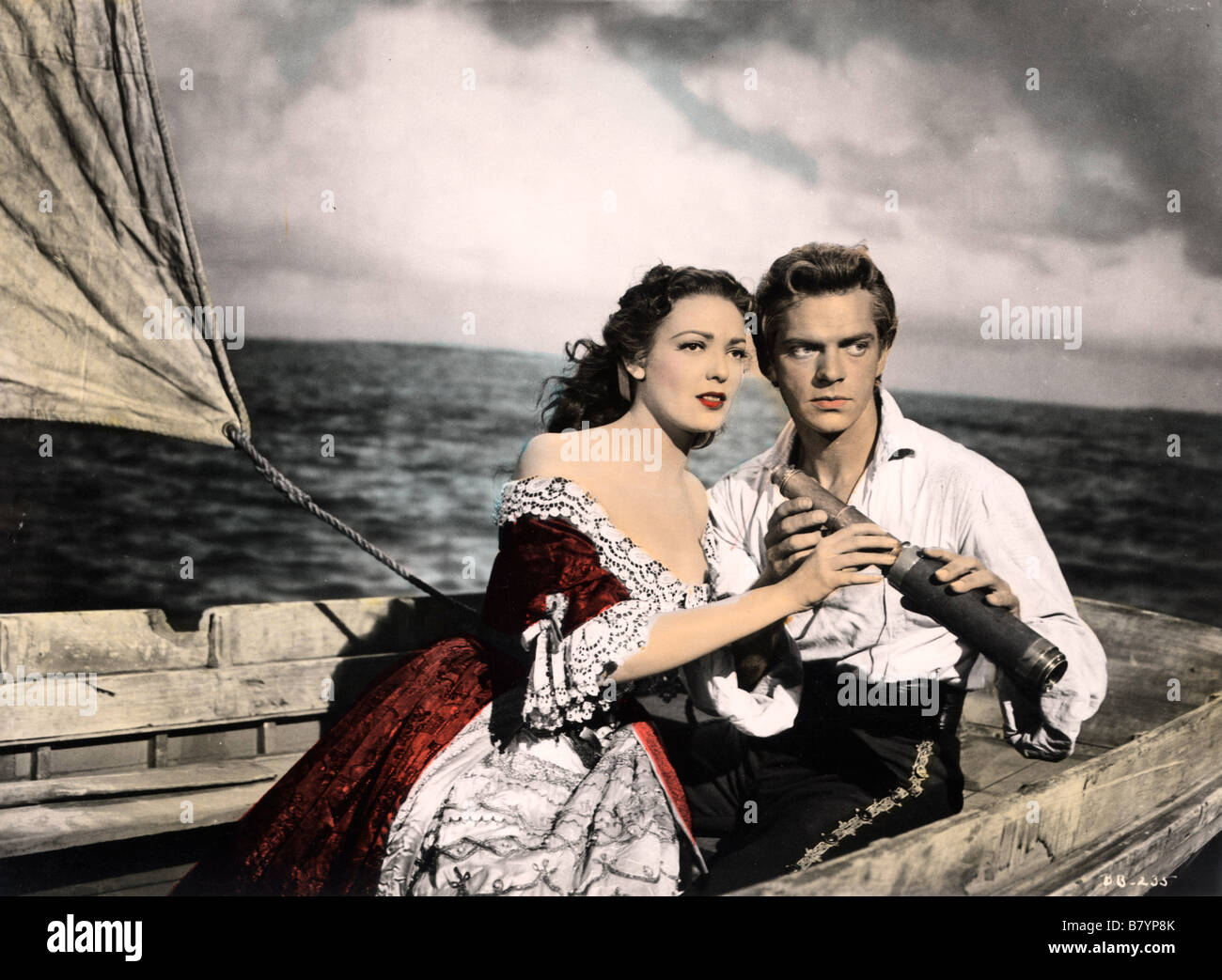 Barbe noire le pirate Blackbeard, the Pirate  Year: 1952 USA Linda Darnell  Director: Raoul Walsh Stock Photo