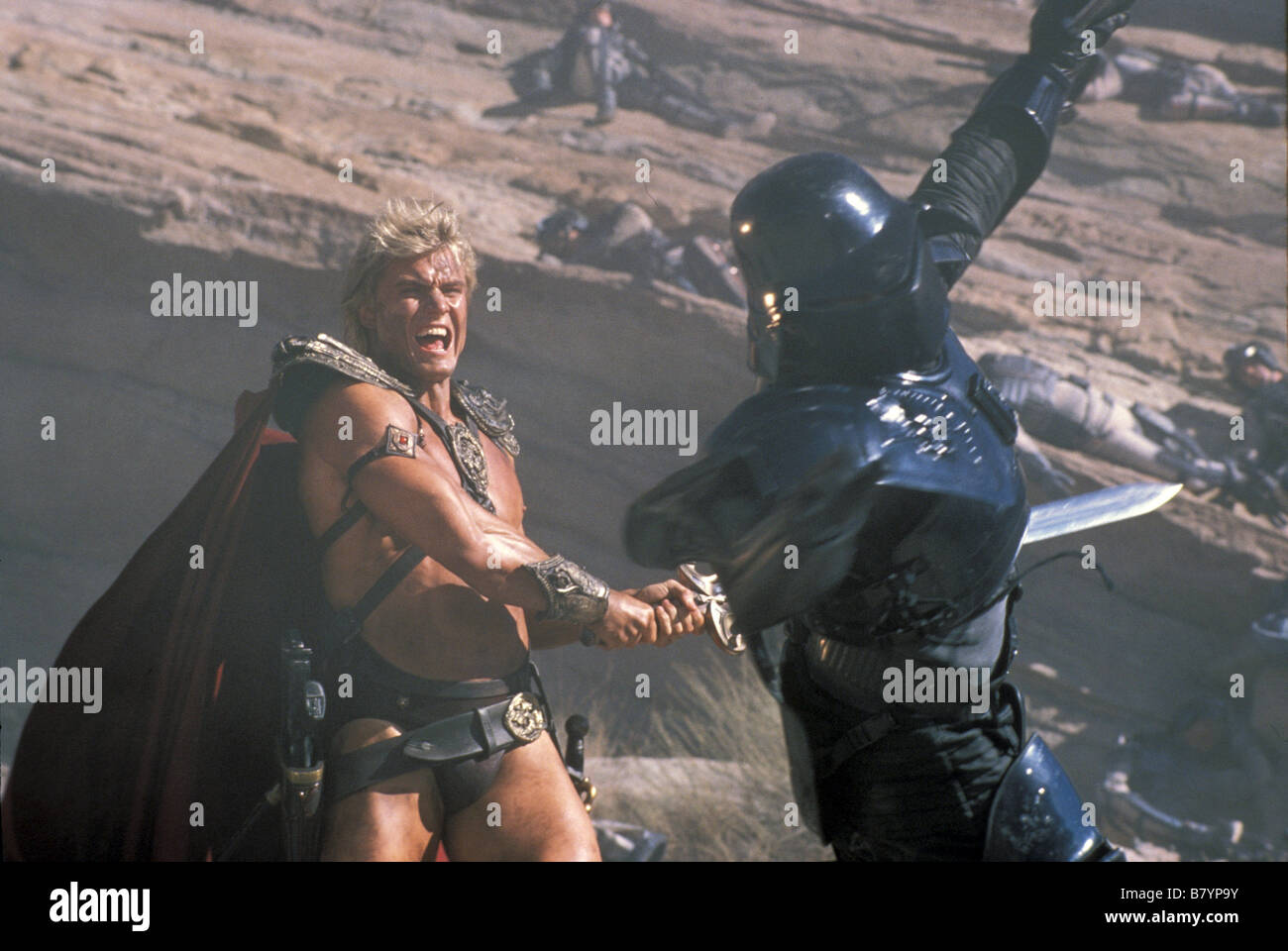 Masters of the Universe  Year: 1987 USA Dolph Lundgren  Director: Gary Goddard Stock Photo
