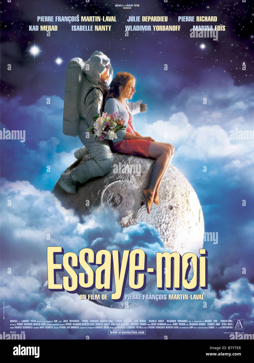 Essaye moi  Year: 2005 - France Affiche / Poster Julie Depardieu  Director :Pierre François Martin-Laval Stock Photo