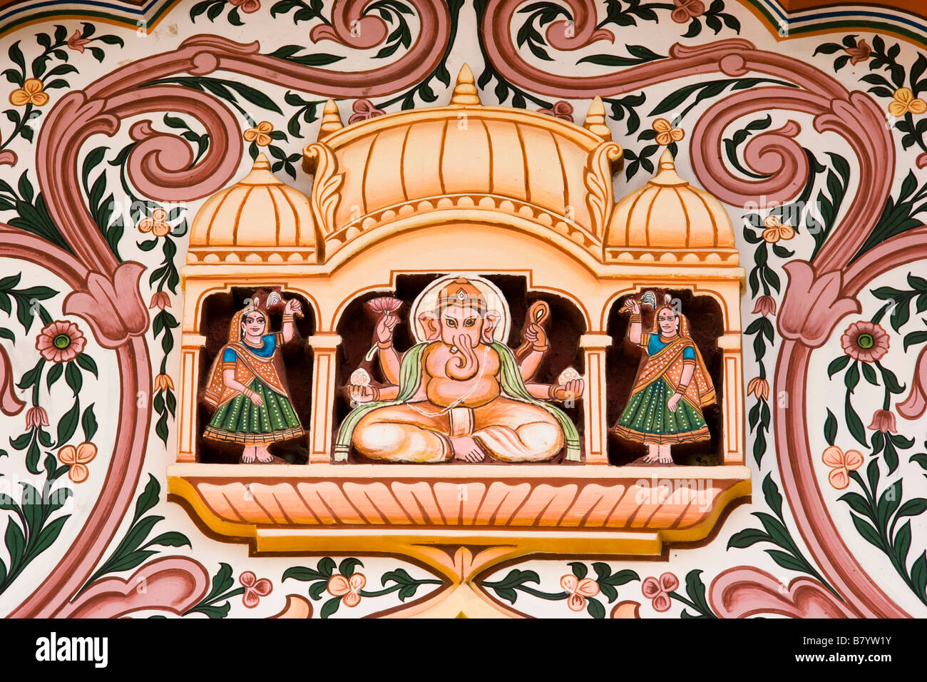 Ganesh painting hi-res stock photography and images - Alamy