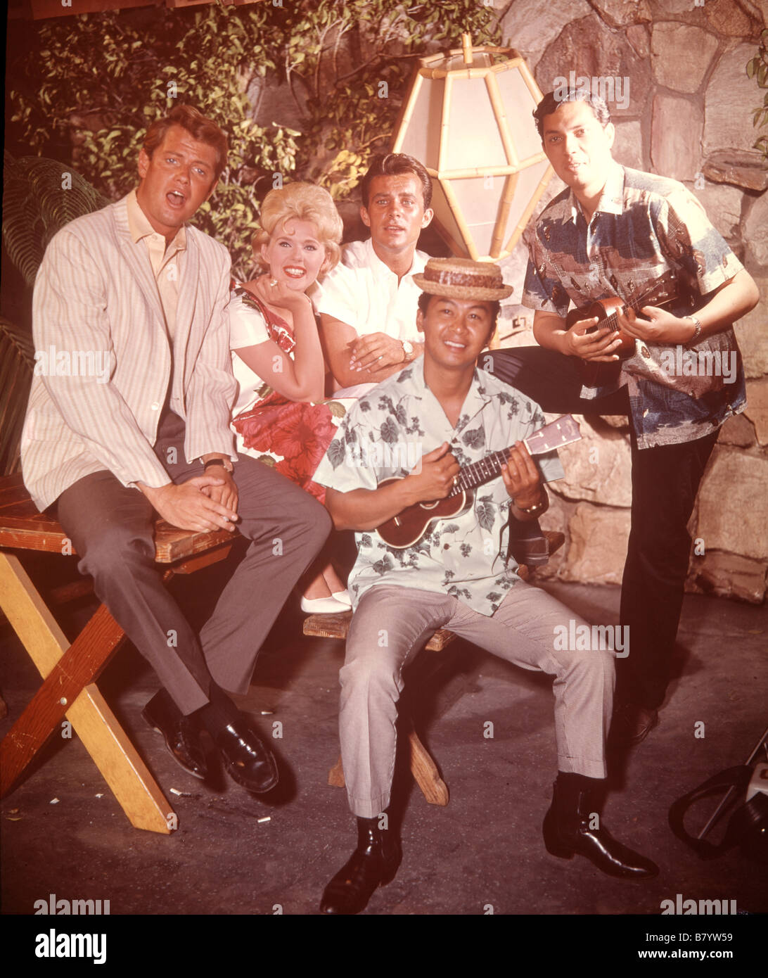 Palm Springs Weekend  Year: 1963 USA Troy Donahue, Connie Stevens, Robert Conrad,  Director: Norman Taurog Stock Photo