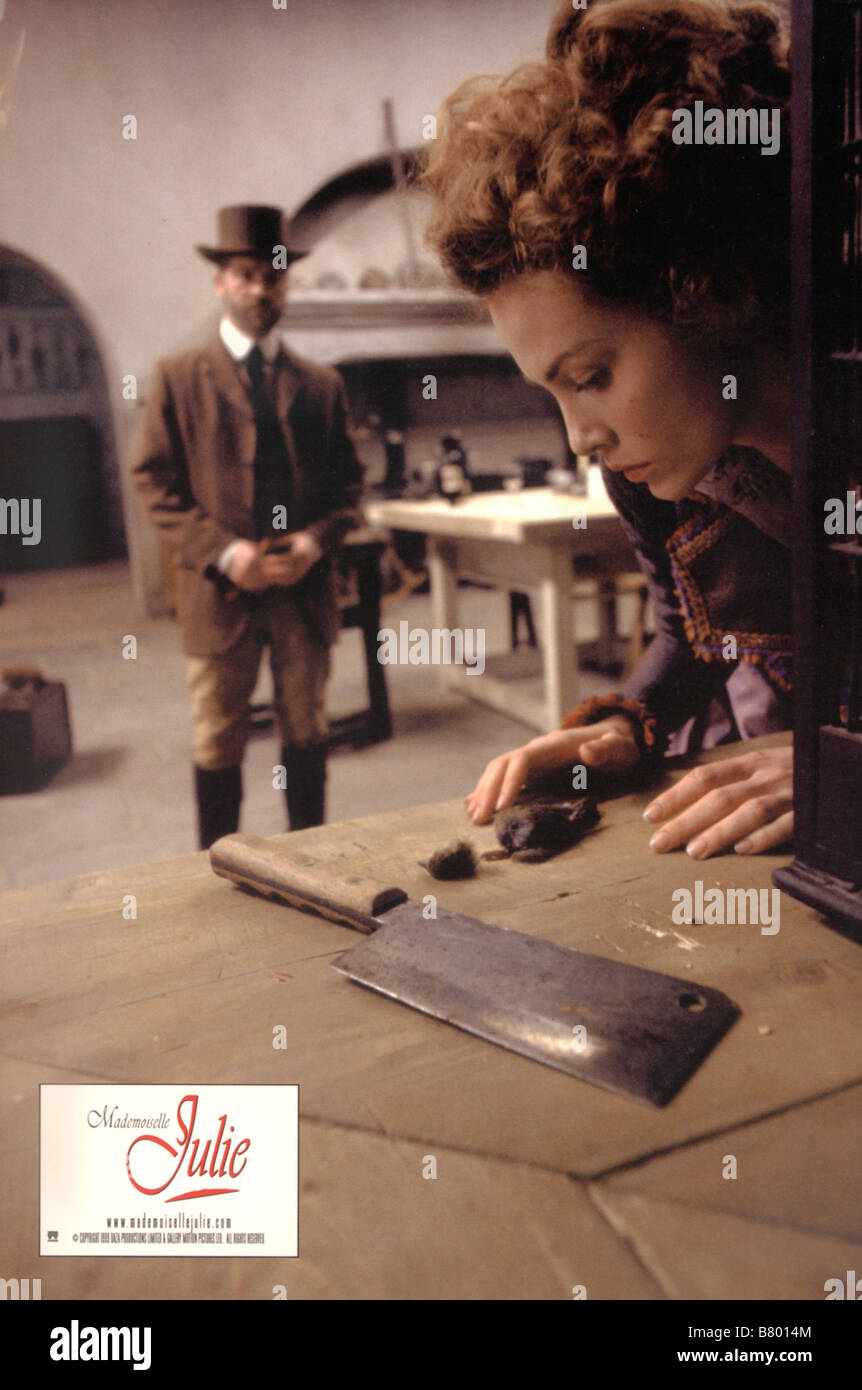 Miss Julie Year 1999 UK Director Mike Figgis Saffron Burrows Stock